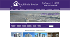 Desktop Screenshot of imobiliariarealize.net
